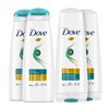 Image 1 : NEW FLAT OF 4 X 355ML DOVE SHAMPOO