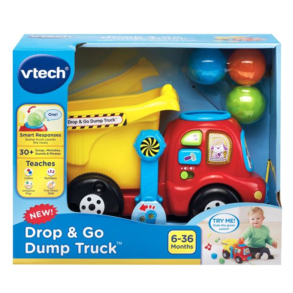 BRAND NEW VTECH DROP AND GO DUMP TRUCK