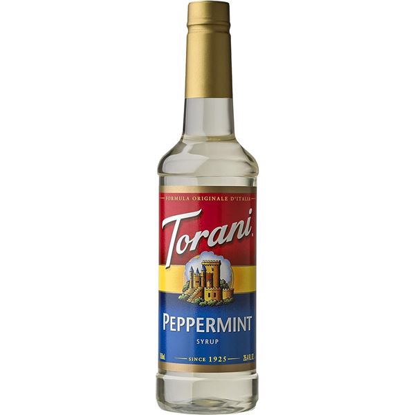 NEW 750ML BOTTLE OF TORANI PEPPERMINT FLAVOURED