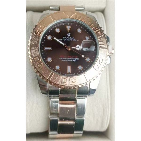 NEW REPLICA ROLEX "GMT MASTER" QUARTZ WATCH