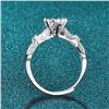 Image 3 : 1 CT GRA CERTIFIED MOISSANITE 925 SILVER