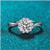 Image 2 : 1 CT GRA CERTIFIED BRILLIANT CUT MOISSANITE 925S