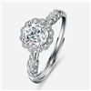 Image 4 : 1 CT GRA CERTIFIED BRILLIANT CUT MOISSANITE 925S