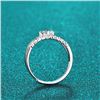 Image 2 : 1 CT GRA CERTIFIED BRILLIANT CUT MOISSANITE 925S