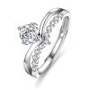 Image 4 : 1 CT GRA CERTIFIED BRILLIANT CUT MOISSANITE 925S