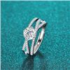 Image 2 : 1 CT GRA CERTIFIED BRILLIANT CUT MOISSANITE 925S