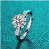 Image 1 : 1 CT GRA CERTIFIED BRILLIANT CUT MOISSANITE