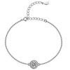 Image 2 : 1 CT GRA CERTIFIED MOISSANITE 925 SILVER BRACELET