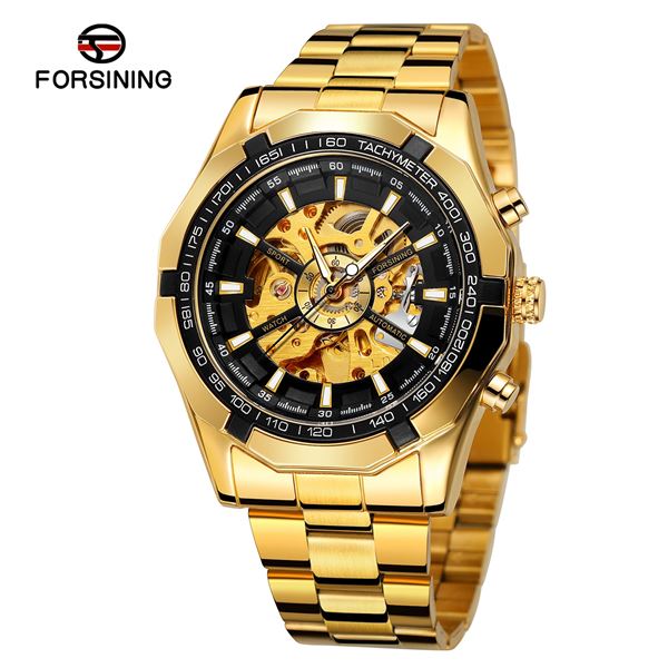 NEW AUTOMATIC SKELETAL FORSINING WATCH