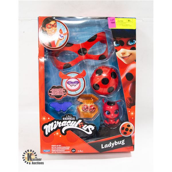 BRAND NEW ZAG HEROES MIRACULOUS LADYBUG DRESS