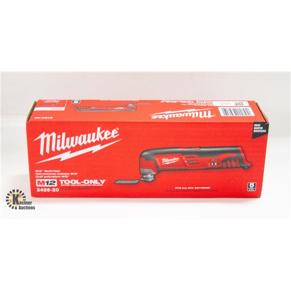 NEW MILWAUKEE M12 CORDLESS MULTI-TOOL  TOOL ONLY