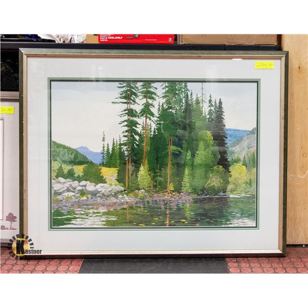 K. THOMSON 25 / 450 LTD EDITION PRINT, AUTOGRAPHED
