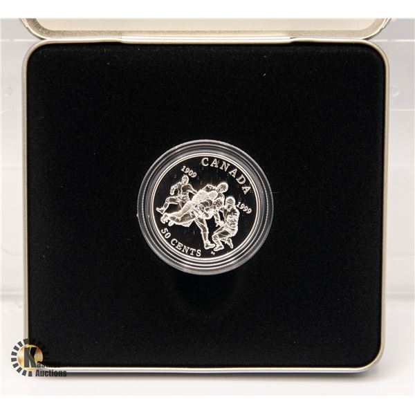 CANADIAN HALF DOLLAR CURLING 1760-2000 IN