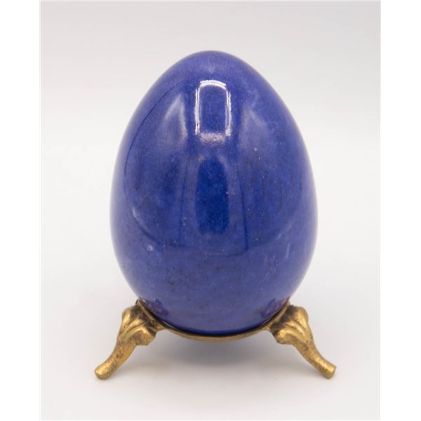 LAPIS LAZULI STONE EGG