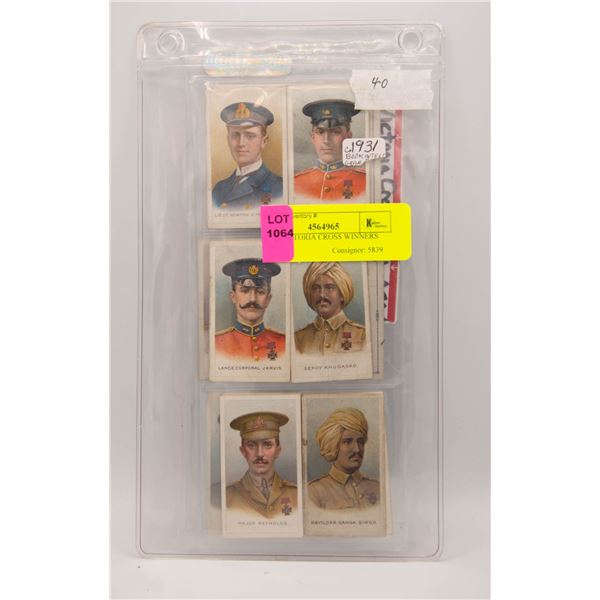 1931 VICTORIA CROSS WINNERS CARDS