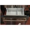 Image 3 : SCRATCH&DENT CAFE 26 CU FT STAINLESS STEEL FRIDGE
