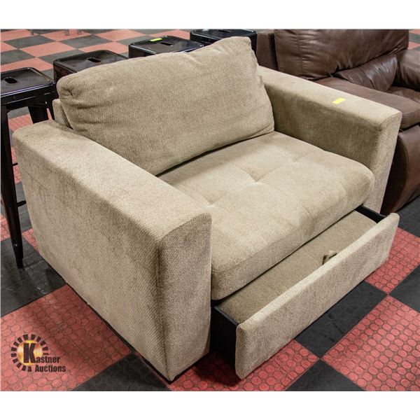 DOUBLE EXTRA-WIDE SINGLE UPHOLSTERED SOFA