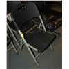 Image 1 : NEW DELUXE U-LINE BLACK FOLDING CHAIR CAPACITY 500