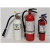 Image 1 : LOT OF 3 FIRE EXTINGUISHERS