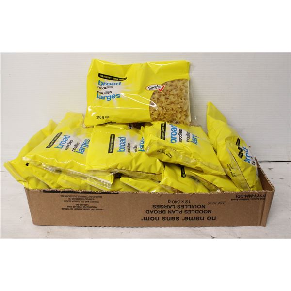 12 340G BAGS BROAD NOODLES BB 08/2024