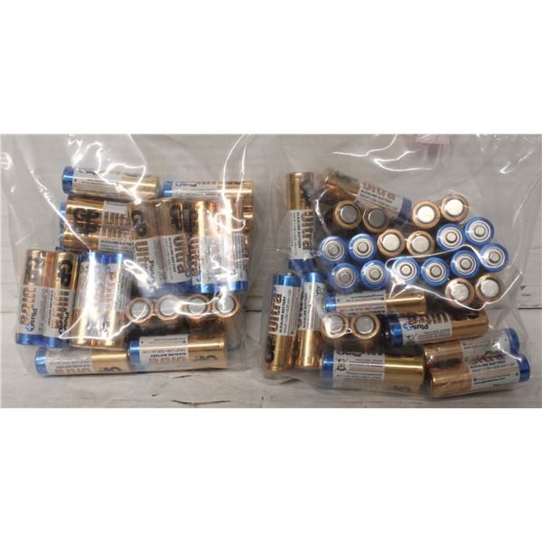 20 - 2 PACKS 40 BATTERIES TOTAL AA ALKALINE