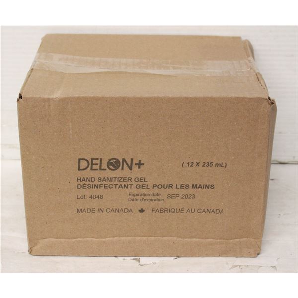 12 BOTTLES OF HAND SANITIZER GEL EXPIRED 09/2023