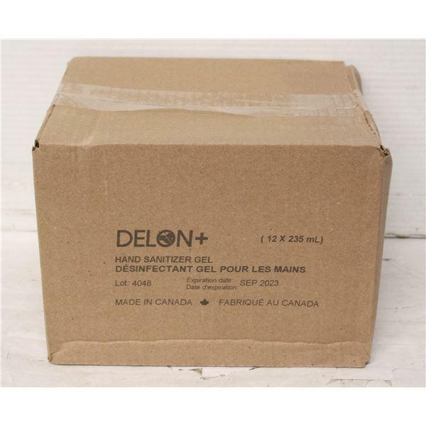 12 BOTTLES OF HAND SANITIZER GEL EXPIRED 09/2023