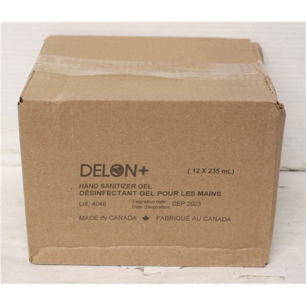 12 BOTTLES OF HAND SANITIZER GEL EXPIRED 09/2023