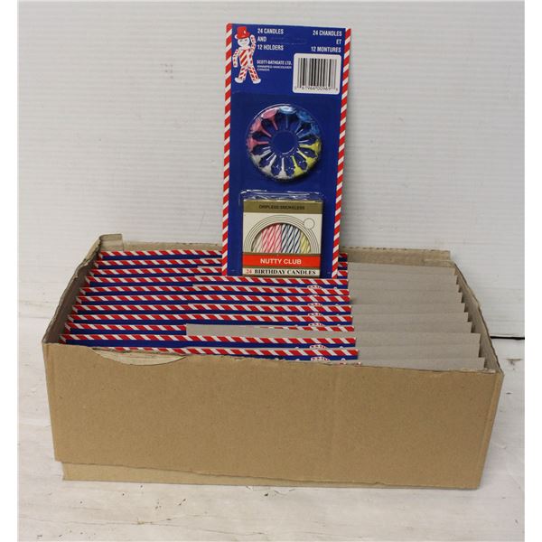 24 PACKAGES OF NUTTY CLUB, COLLECTABLE BIRTHDAY