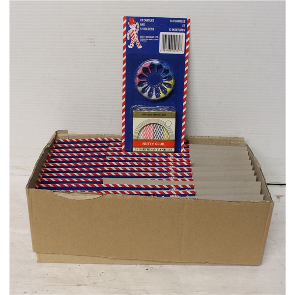 24 PACKAGES OF NUTTY CLUB, COLLECTABLE BIRTHDAY