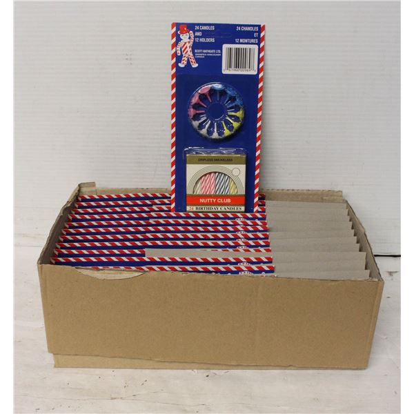 24 PACKAGES OF NUTTY CLUB, COLLECTABLE BIRTHDAY