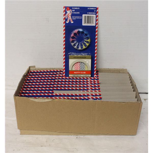 24 PACKAGES OF NUTTY CLUB, COLLECTABLE BIRTHDAY