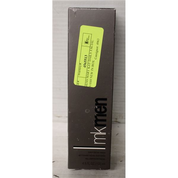 MENS MARY KAY DAILY FACIAL WASH NEW IN BOX