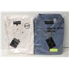 Image 1 : NEW MEN'S SHIRTS 1DENIM 1WHITE SIZE 2XL