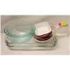 Image 1 : PKG OF PYREX BAKING DISHES AND BOWLS
