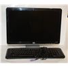 Image 1 : 28 INCH HP COMPUTER MONITOR WITH KEYBOARD AND