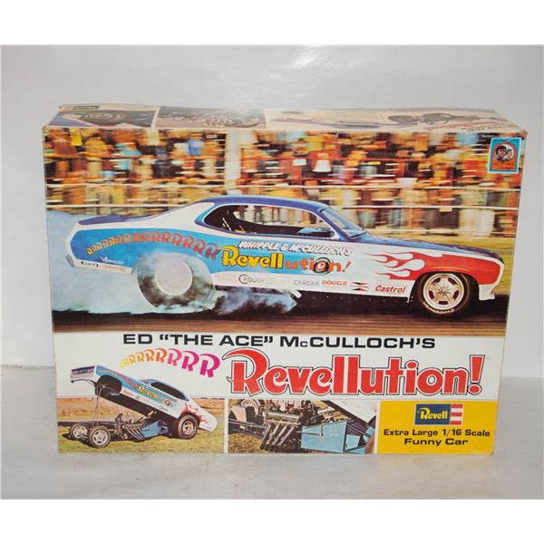 1972 REVELL COMPLETE UNBUILT KIT REAR