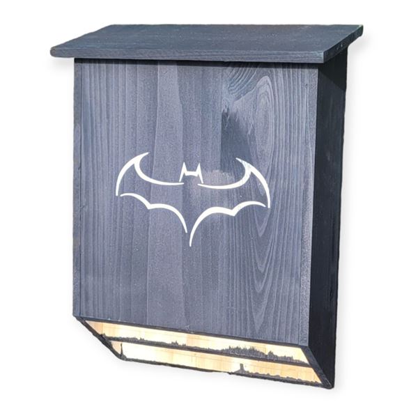 BRAND NEW TWO-CHAMBER WOOD BAT BOX HOUSE