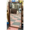 Image 1 : WOOD FRAMED MIRROR 2' X 4'