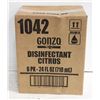 Image 1 : CASE OF GONZO CITRUS DISINFECTANT 6PK X 710ML