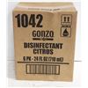 Image 1 : CASE OF GONZO CITRUS DISINFECTANT 6PK X 710ML