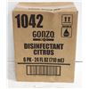 Image 1 : CASE OF GONZO CITRUS DISINFECTANT 6PK X 710ML