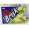 Image 1 : CASE OF 12 LEMON BRISK ICED TEA - 355ML PER CAN