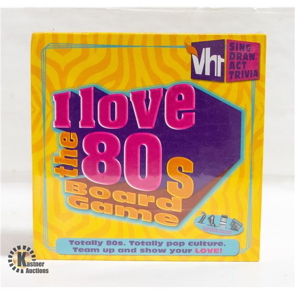 SEALED 2006 "I LOVE THE 80'S BOARD GAME
