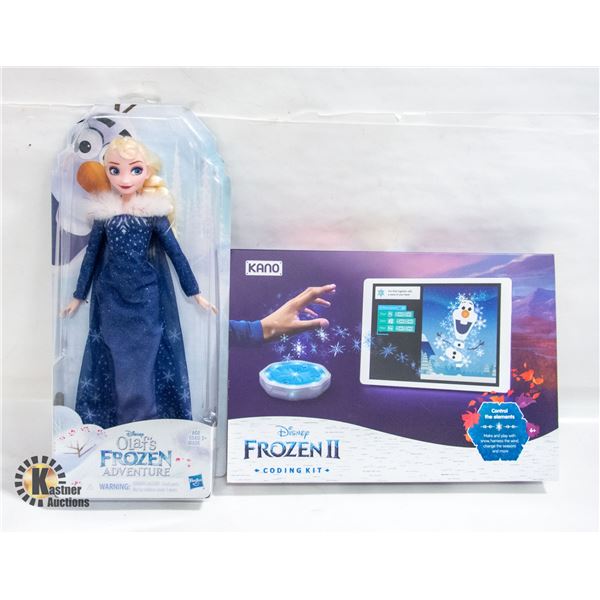 NEW 2 DISNEY FROZEN ITEMS KANO CODING
