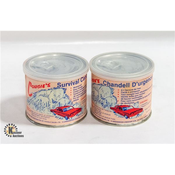 VINTAGE 1988 (SEALED) 2 COUGIE'S SURVIVAL KIT