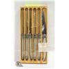 Image 1 : LAGUIOLE KNIVES INOX-TREMPE 6 PC SET (UNUSED)