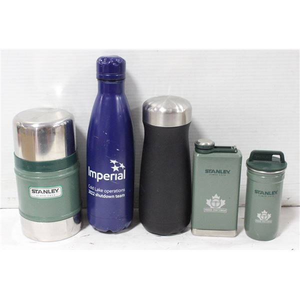 FLAT OF ESTATE STANLEY THERMOS, FLASK AND MORE