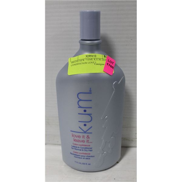 BRAND NEW 710ML K.U.M. LEAVE IN CONDITIONER LOVE I