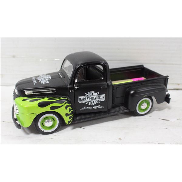 FORD F1 HARLEY DAVIDSON PICK UP DIECAST 1:24